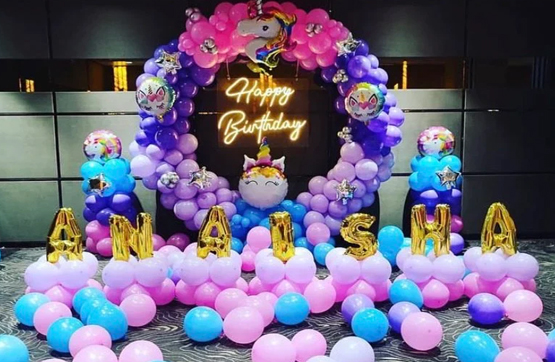 STAGE DECORATION - BIRTHDAY