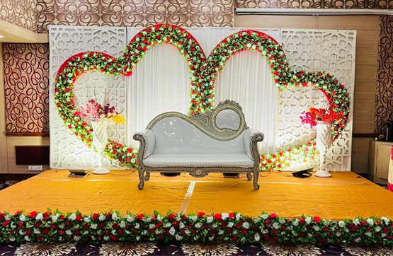 STAGE DECORATION - WEDDING
